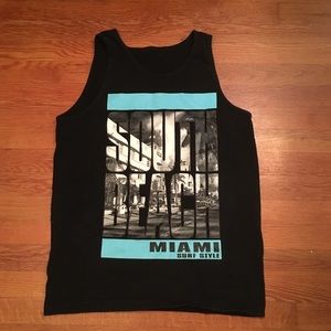 Miami Surf Style South Beach Men’s Tank Top